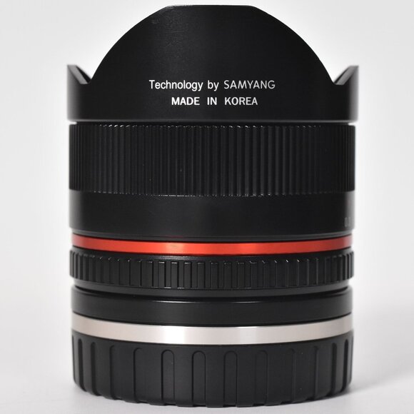 Rokinon 8mm f/2.8 UMC Fisheye II Lens for Canon EF-M MINT - Picture 5 of 9